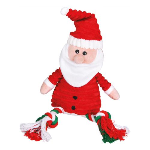 PELUCHE PERE NOEL CORDE SONORE 45CM – jouet – Catwouaf