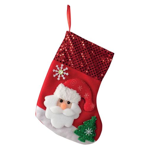 CHAUSSETTE DE NOEL PERE NOEL 25CM – jouet pour chien – chien – Catwouaf
