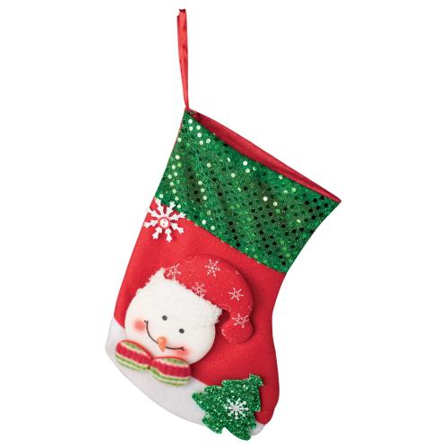CHAUSSETTE DE NOEL BONHOMME DE NEIGE 25CM – jouet pour chien – chien – Catwouaf