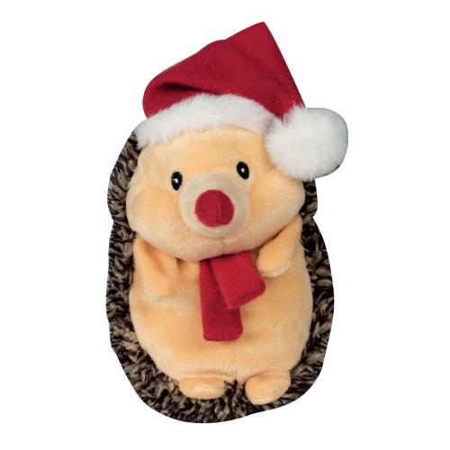 PELUCHE HERISSON DE NOEL 17CM – jouet pour chien – chien – Catwouaf