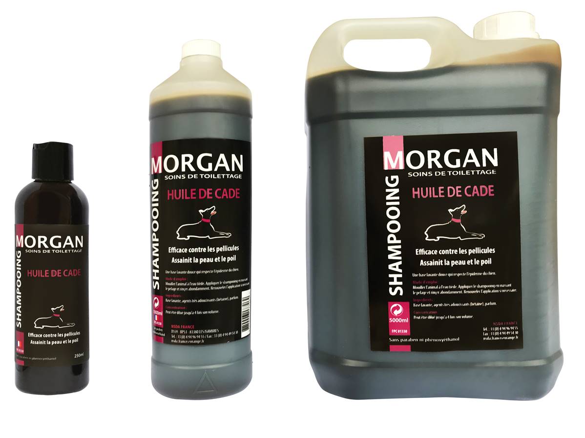 Shampooing de luxe MORGAN huile de Cade 250ml